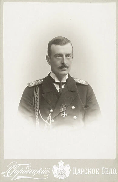 Grand Duke Cyril Vladimirovich of Russia (1876-1938), c. 1900. Creator: Photo studio L