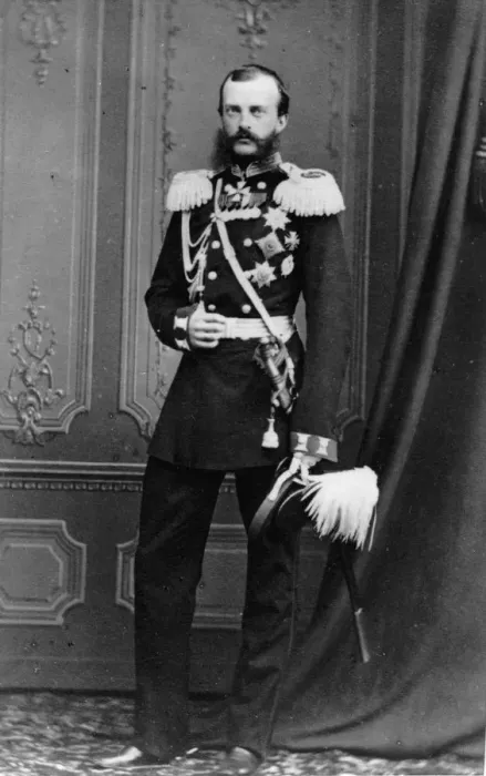 Framed Print : Grand Duke Michael Nikolaevich of Russia, c1860s(?). Artist: E Westly & Co Framed Print : Grand Duke Michael Nikolaevich of Russia, c1860s(?). Artist: E Westly & Co