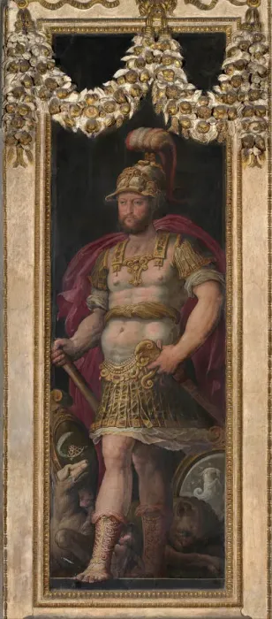 Framed Print : Grand Duke of Tuscany Cosimo I de Medici (1519-1574), 1555-1562. Artist: Vasari, Giorgio (1511-1574) Framed Print : Grand Duke of Tuscany Cosimo I de Medici (1519-1574), 1555-1562. Artist: Vasari, Giorgio (1511-1574)