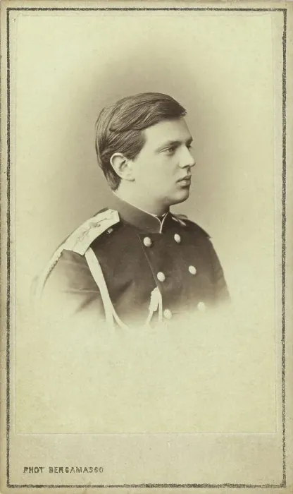Framed Print : Grand Duke Vladimir Aleksandrovich, head-and-shoulders portrait, facing right, between 1860 and 1870 Creator: Unknown Framed Print : Grand Duke Vladimir Aleksandrovich, head-and-shoulders portrait, facing right, between 1860 and 1870 Creator: Unknown