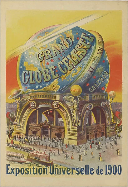 Grand Globe celeste. Exposition uni-verselle de 1900, 1900. Creator: Anonymous