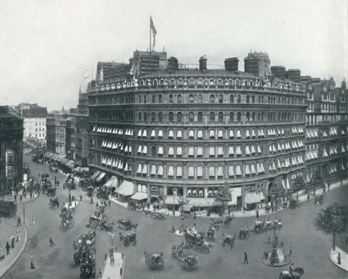 Framed Print : The Grand Hotel, 1912 Framed Print : The Grand Hotel, 1912