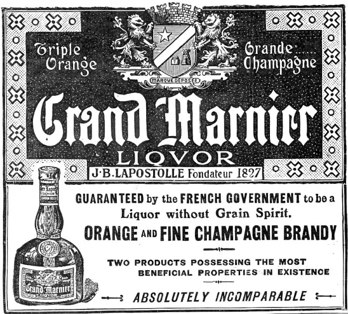 Framed Print : Grand Marnier liquor, 1909. Creator: Unknown Framed Print : Grand Marnier liquor, 1909. Creator: Unknown