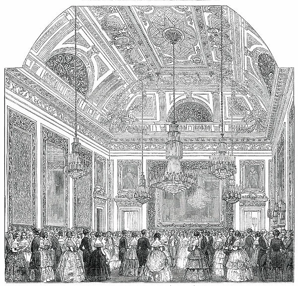 The Grand Saloon at Devonshire House, 1850. Creator: Unknown