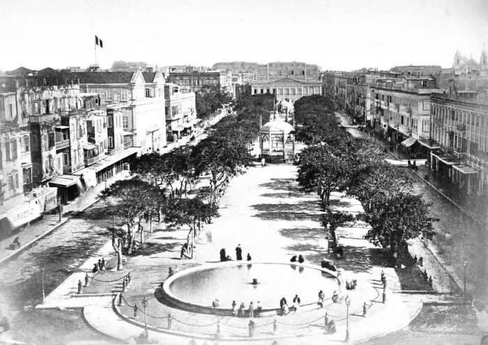 Framed Print : The Grand Square, Alexandria, Egypt, c1910s Framed Print : The Grand Square, Alexandria, Egypt, c1910s