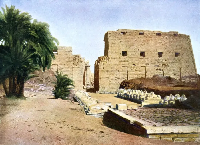 Framed Print : Grand Temple of Amun-Re, Karnak, Luxor, Egypt, 20th Century Framed Print : Grand Temple of Amun-Re, Karnak, Luxor, Egypt, 20th Century