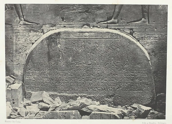 Grand Temple d Isis aPhiloe, Proscynema (Acte d Adoration);Nubie, 1849  /  51
