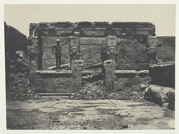 Grand Temple de Denderah (Teutyres), Haute-Egypte, 1849  /  51, printed 1852