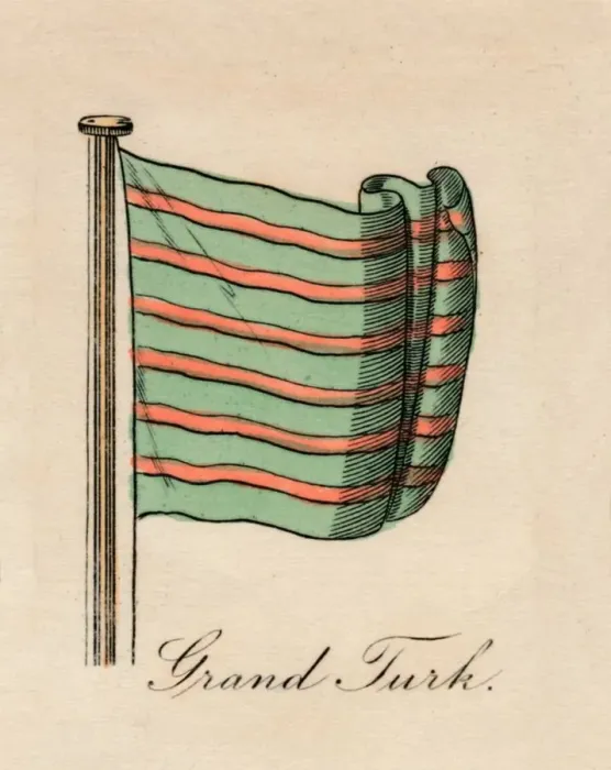 Framed Print : Grand Turk, 1838 Framed Print : Grand Turk, 1838
