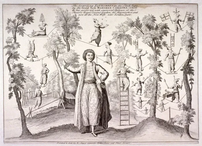Framed Print : The Grand Turk, Mahomed Caratha, at the New Wells, (Islington Spa), London, c1780 Framed Print : The Grand Turk, Mahomed Caratha, at the New Wells, (Islington Spa), London, c1780
