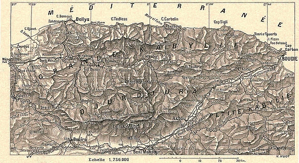 'Grande Kabylie et Djurdjura; Afrique du nord, 1914. Creator: Unknown