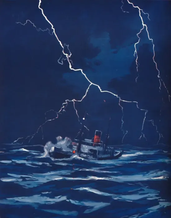 Framed Print : The Grandeur of the Lightning Flash, 1935 Framed Print : The Grandeur of the Lightning Flash, 1935
