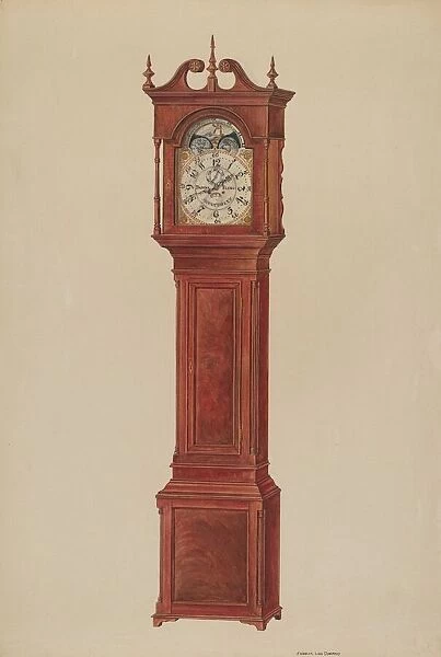 Grandfathers Clock, c. 1937. Creator: Francis Law Durand