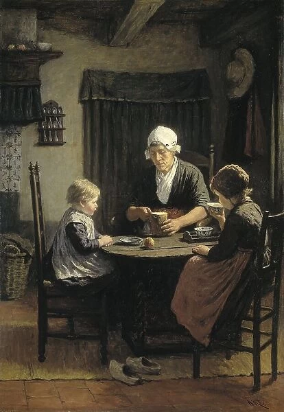 At Grandmother's, 1883. Creator: David Adolf Constant Artz