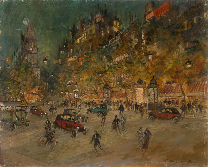 Framed Print : Grands Boulevards in Paris Framed Print : Grands Boulevards in Paris