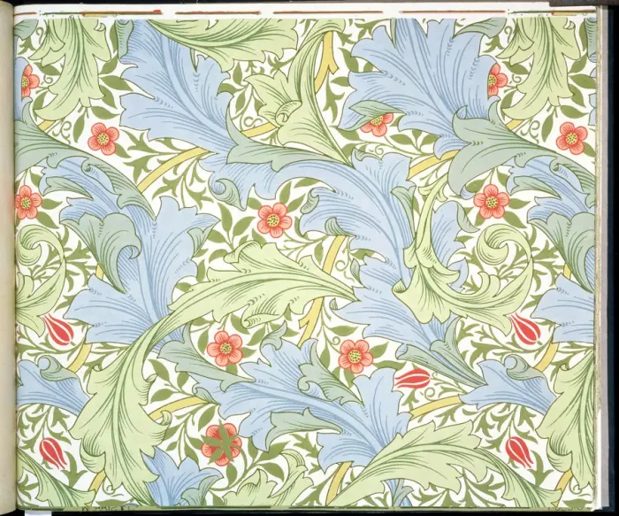 Framed Print : Granville, wallpaper designed by John Henry Dearle for Morris and Company, 1896 Framed Print : Granville, wallpaper designed by John Henry Dearle for Morris and Company, 1896