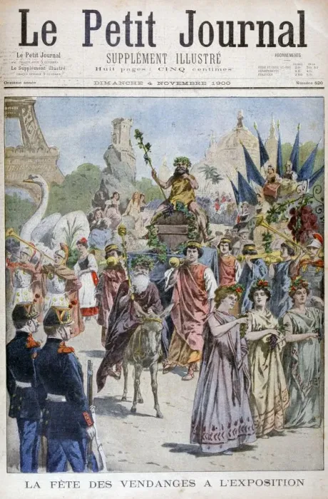 Framed Print : The grape harvest festival, Universal Exhibition of 1900, Paris, 1900 Framed Print : The grape harvest festival, Universal Exhibition of 1900, Paris, 1900