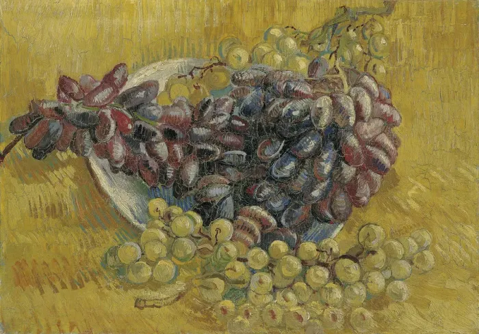Framed Print : Grapes. Found in the Collection of Van Gogh Museum, Amsterdam Framed Print : Grapes. Found in the Collection of Van Gogh Museum, Amsterdam