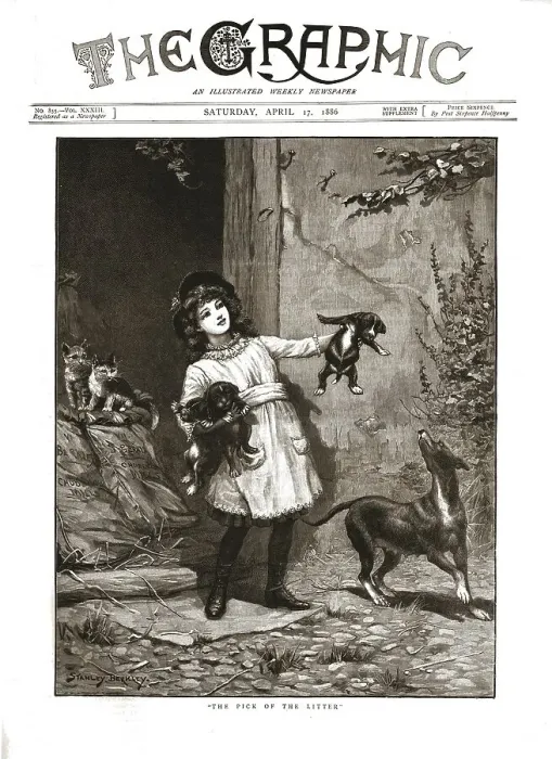 Framed Print : The Graphic, Front Cover April 17th.1886, 1886. Creator: Unknown Framed Print : The Graphic, Front Cover April 17th.1886, 1886. Creator: Unknown