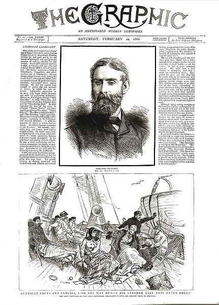 The Graphic, Front Cover February 20th. 1886, 1886. Creator: Unknown