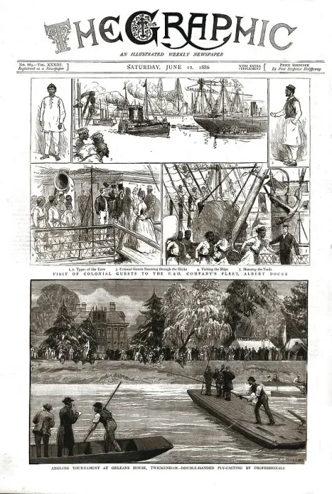 Framed Print : The Graphic, Front Cover June 12th 1886, 1886. Creator: Unknown Framed Print : The Graphic, Front Cover June 12th 1886, 1886. Creator: Unknown