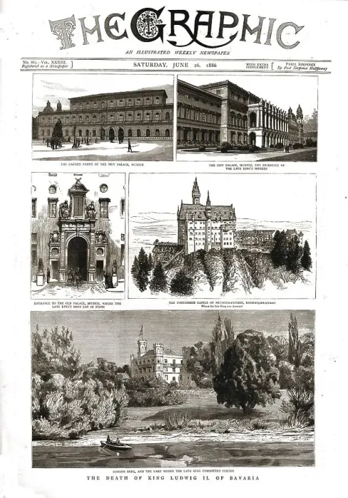 Framed Print : The Graphic, Front Cover June 26th. 1886, 1886. Creator: Unknown Framed Print : The Graphic, Front Cover June 26th. 1886, 1886. Creator: Unknown