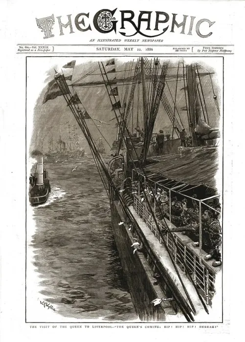 Framed Print : The Graphic, Front Cover May 22nd. 1886, 1886. Creator: Unknown