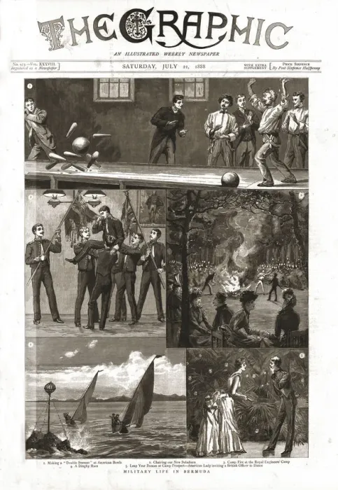 Framed Print : The Graphic, Front Cover Saturday July 21st. 1888, 1888. Creator: Unknown Framed Print : The Graphic, Front Cover Saturday July 21st. 1888, 1888. Creator: Unknown