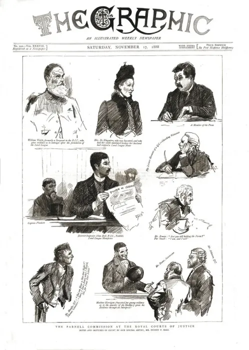 Framed Print : The Graphic, Front Cover Saturday November 17. 1888, 1888. Creator: Unknown Framed Print : The Graphic, Front Cover Saturday November 17. 1888, 1888. Creator: Unknown