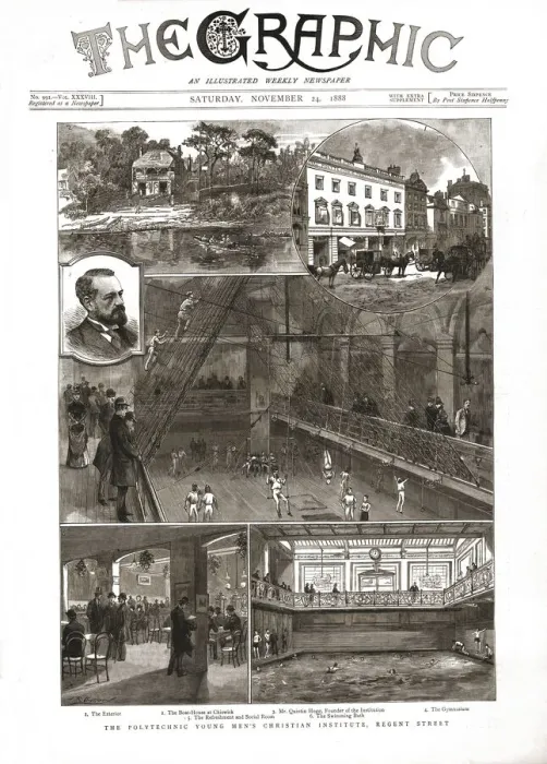 Framed Print : The Graphic, Front Cover Saturday November 24. 1888, 1888. Creator: Unknown Framed Print : The Graphic, Front Cover Saturday November 24. 1888, 1888. Creator: Unknown