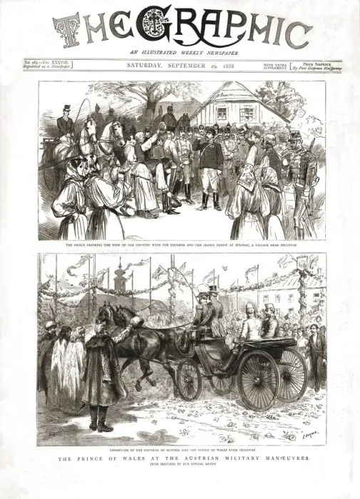 Framed Print : The Graphic, Front Cover Saturday September 29th. 1888, 1888. Creator: Unknown Framed Print : The Graphic, Front Cover Saturday September 29th. 1888, 1888. Creator: Unknown