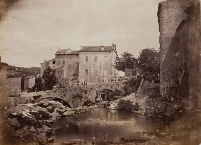 Framed Print : Grasse, 1855. Creator: Charles Negre Framed Print : Grasse, 1855. Creator: Charles Negre