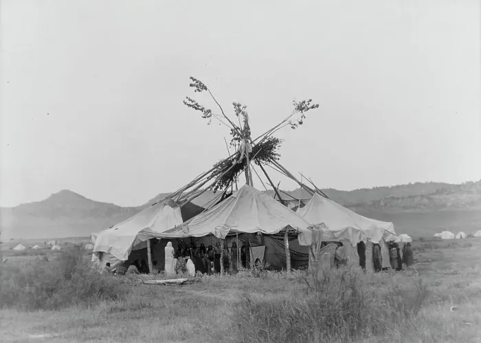 Framed Print : Gray Dawn-Cheyenne, c1910. Creator: Edward Sheriff Curtis Framed Print : Gray Dawn-Cheyenne, c1910. Creator: Edward Sheriff Curtis