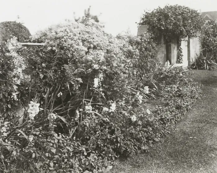 Framed Print : Gray Gardens, Robert Carmer Hill house, Lily Pond Lane, East Hampton, New York, c1916. Creator: Frances Benjamin Johnston. Gray Gardens, Robert Carmer Hill house, Lily Pond Lane, East Hampton, New York, c1916 Framed Print : Gray Gardens, Robert Carmer Hill house, Lily Pond Lane, East Hampton, New York, c1916. Creator: Frances Benjamin Johnston. Gray Gardens, Robert Carmer Hill house, Lily Pond Lane, East Hampton, New York, c1916