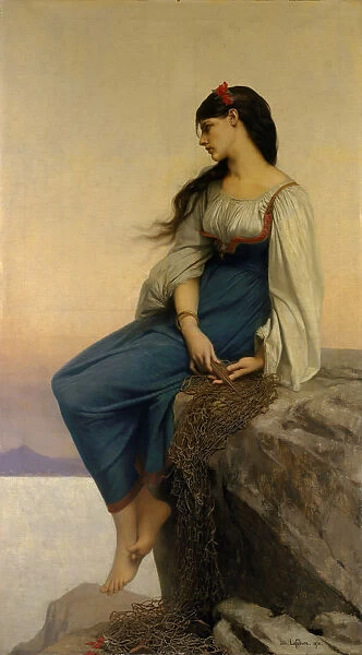 Graziella, 1878. Creator: Jules-Joseph Lefebvre