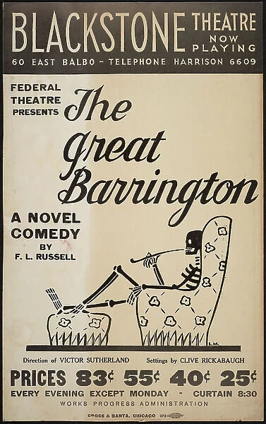 The Great Barrington, Chicago, [193-]. Creator: Unknown