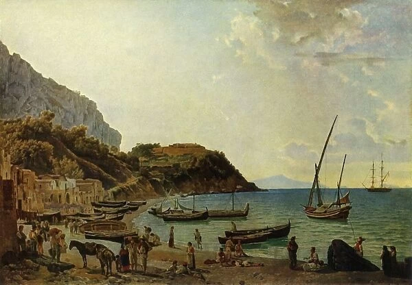 The great Bay of Sorrento - a variation, 1820s, (1965). Creator: Sil vestr Shchedrin