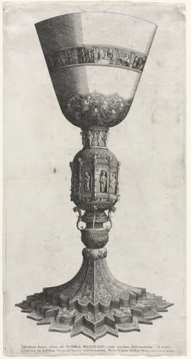 Framed Print : The Great Chalice Adorned with Figures, 1640. Creator: Wenceslaus Hollar (Bohemian, 1607-1677) Framed Print : The Great Chalice Adorned with Figures, 1640. Creator: Wenceslaus Hollar (Bohemian, 1607-1677)
