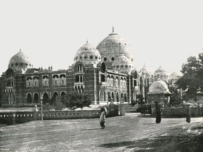 Framed Print : The Great College, Baroda, India, 1895. Creator: Unknown Framed Print : The Great College, Baroda, India, 1895. Creator: Unknown
