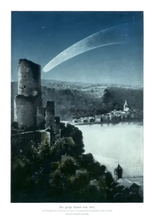 Framed Print : The Great Comet of 1811, (1900) Framed Print : The Great Comet of 1811, (1900)