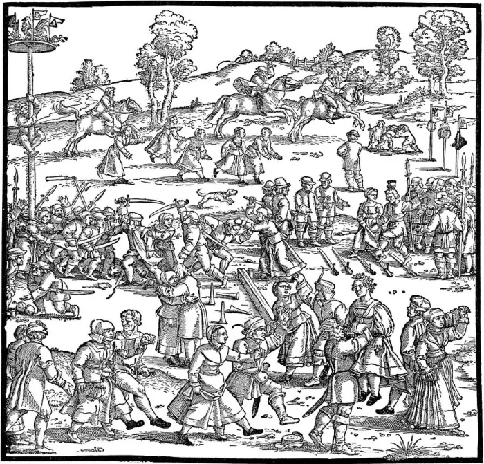 Framed Print : The Great Country Fair (Detail), 1539 Framed Print : The Great Country Fair (Detail), 1539