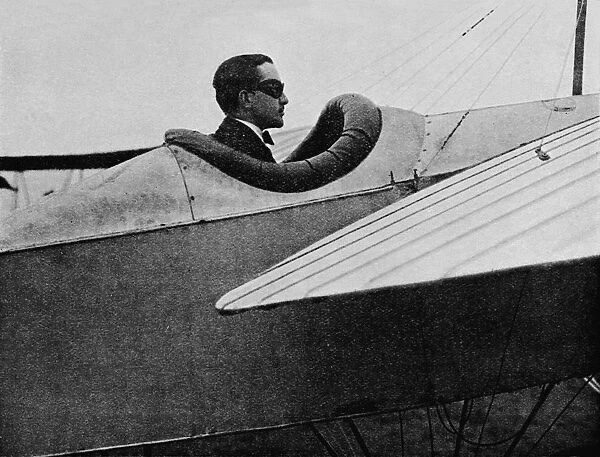 A great cross-country pilot: Mr WB Rhodes-Moorhouse, 1912 (1933). Artist: Flight Photo