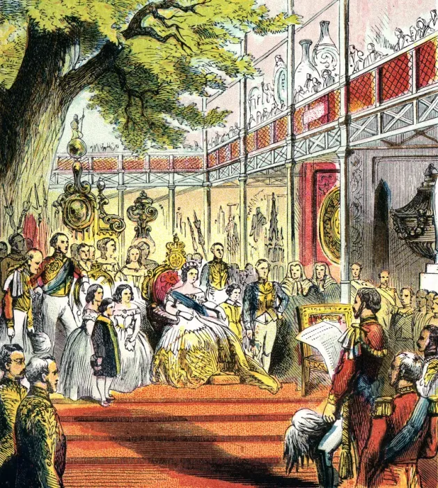 Framed Print : Great Exhibition of 1851, (c1850s) Framed Print : Great Exhibition of 1851, (c1850s)