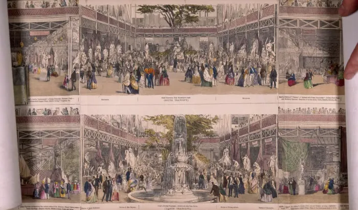 Framed Print : Great Exhibition, Crystal Palace, Hyde Park, London, 1851 Framed Print : Great Exhibition, Crystal Palace, Hyde Park, London, 1851