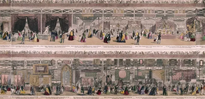 Framed Print : Great Exhibition, Crystal Palace, Hyde Park, London, 1851 Framed Print : Great Exhibition, Crystal Palace, Hyde Park, London, 1851
