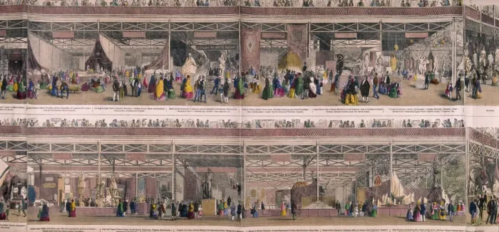 Framed Print : Great Exhibition, Crystal Palace, Hyde Park, London, 1851 Framed Print : Great Exhibition, Crystal Palace, Hyde Park, London, 1851