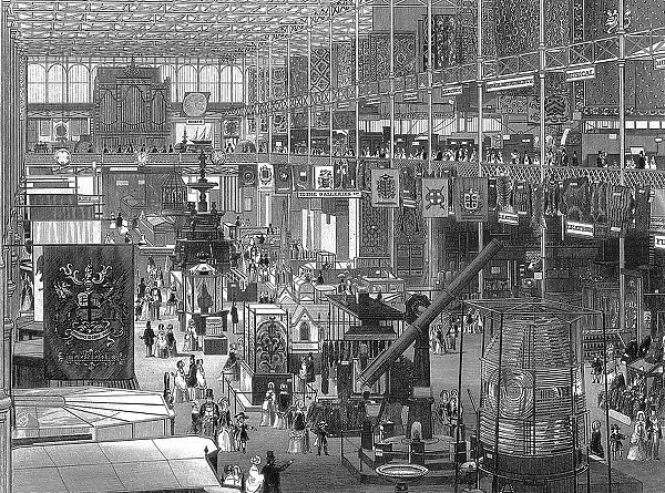 Great Exhibition in the Crystal Palace, Hyde Park, London, 1851