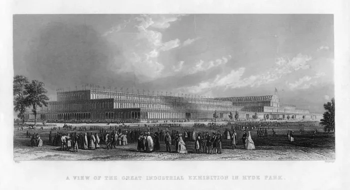 Framed Print : The Great Exhibition, Hyde Park, London, 1851. Artist: JC Armytage Framed Print : The Great Exhibition, Hyde Park, London, 1851. Artist: JC Armytage