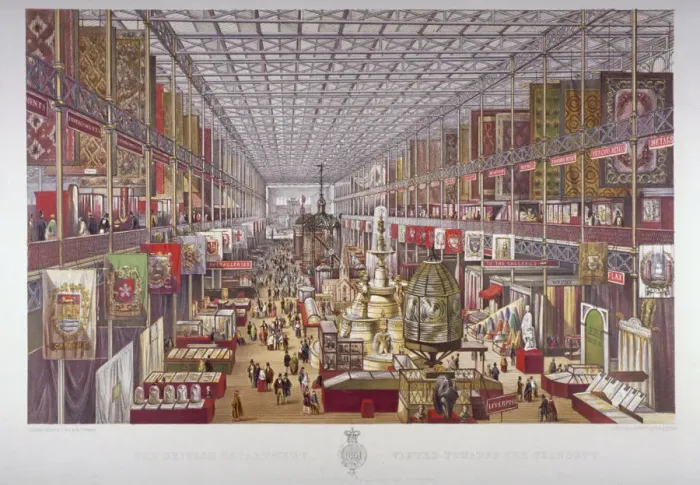 Framed Print : The Great Exhibition, Hyde Park, Westminster, London, 1851 Framed Print : The Great Exhibition, Hyde Park, Westminster, London, 1851