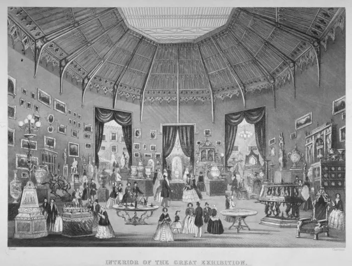 Framed Print : The Great Exhibition, Hyde Park, Westminster, London, 1851 Framed Print : The Great Exhibition, Hyde Park, Westminster, London, 1851